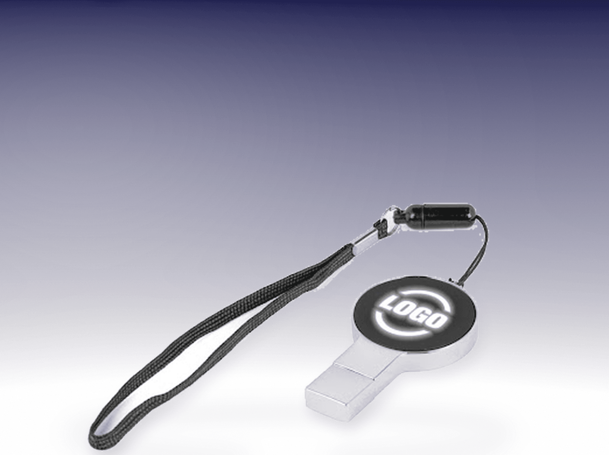 LED Logo Keychain